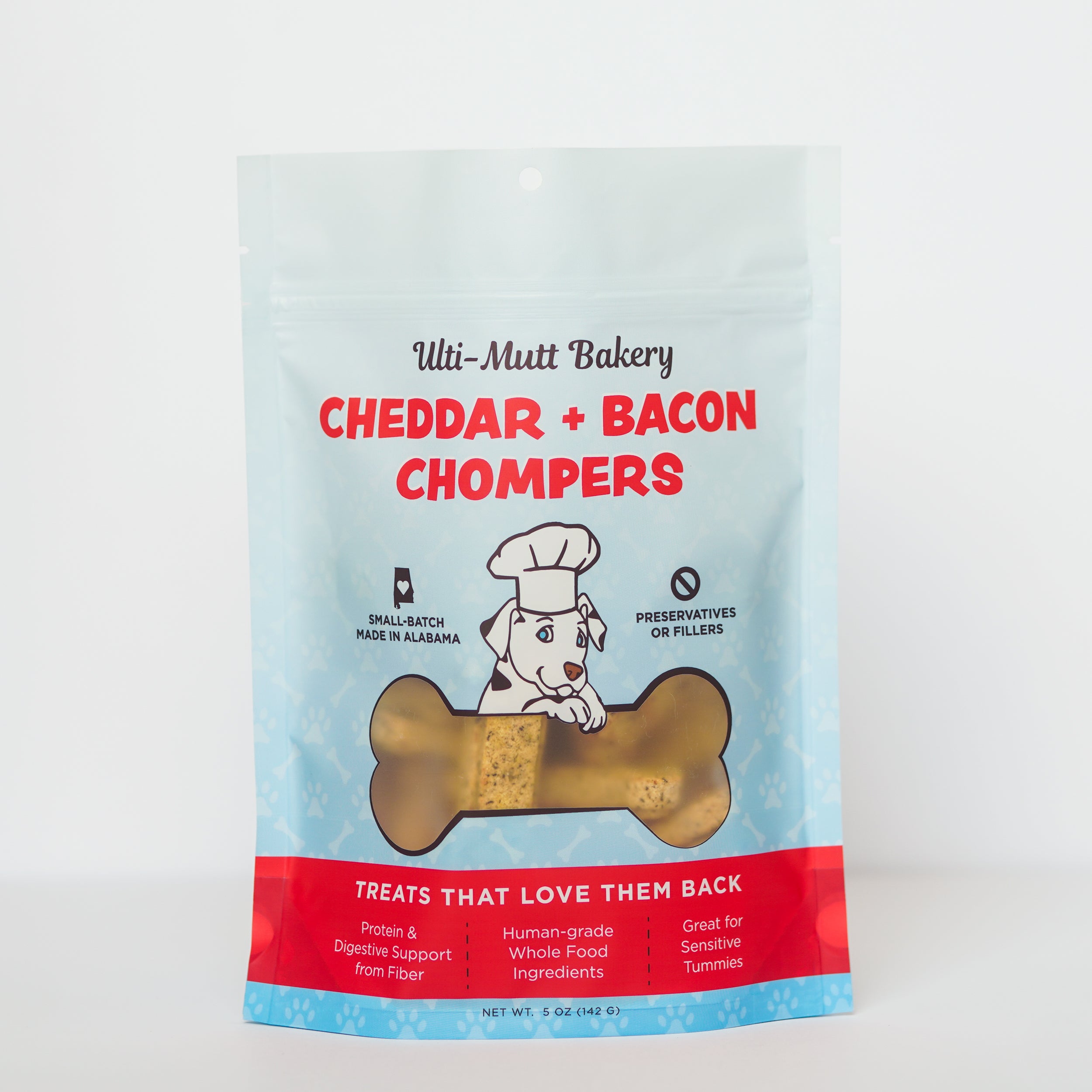 Cheddar + Bacon Chompers