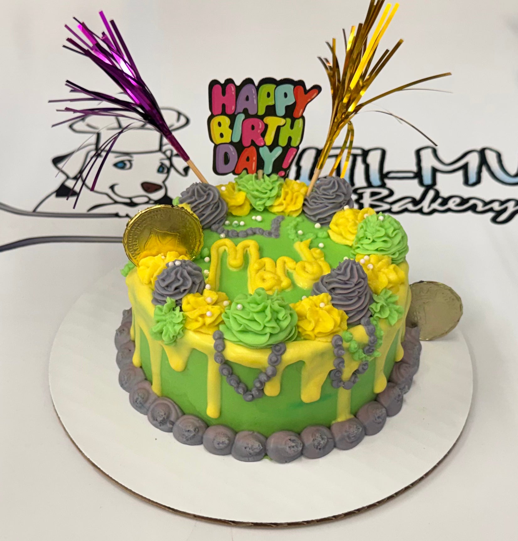 Doggy Birthday Cake