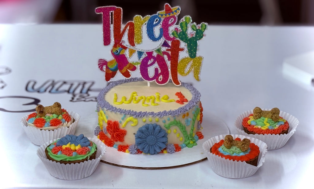 Doggy Birthday Cake
