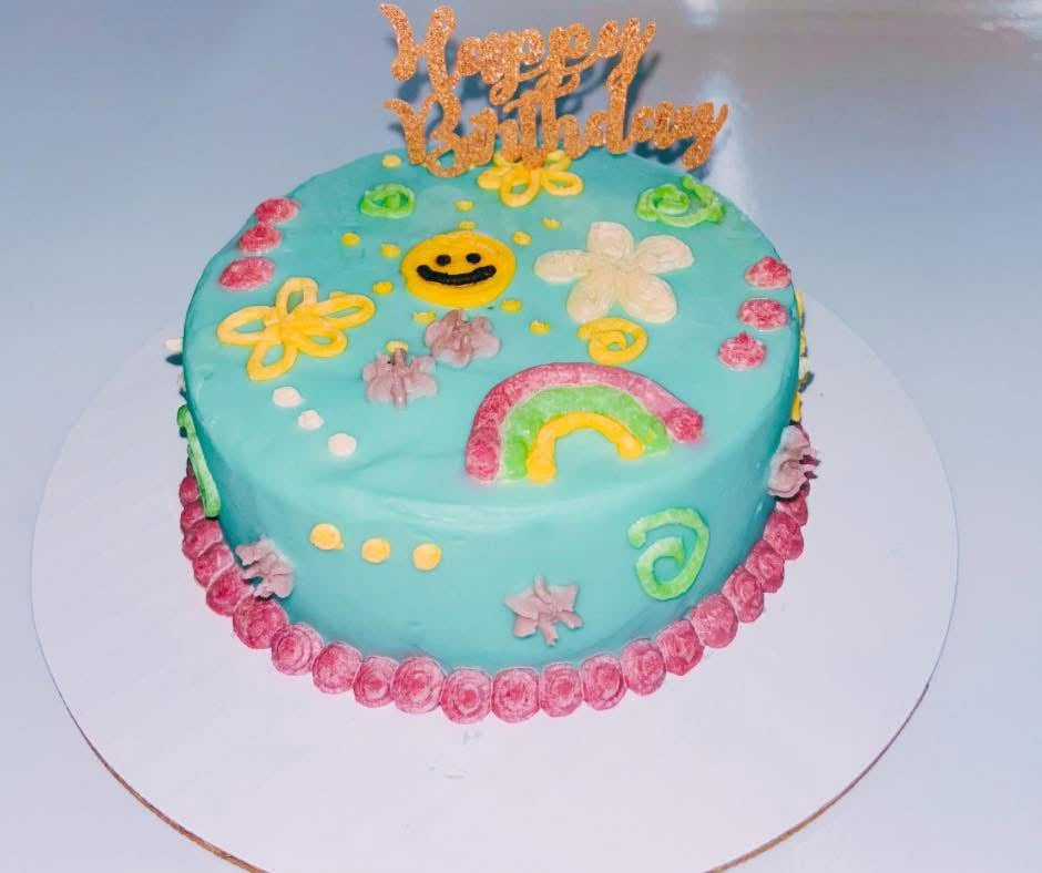 Doggy Birthday Cake