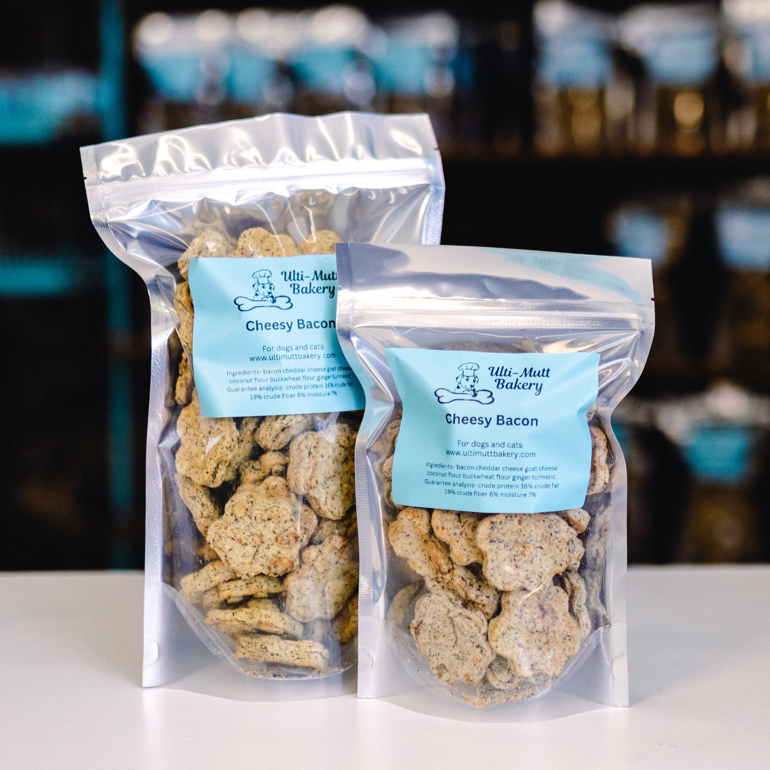 Cheesy Bacon Dog Treats