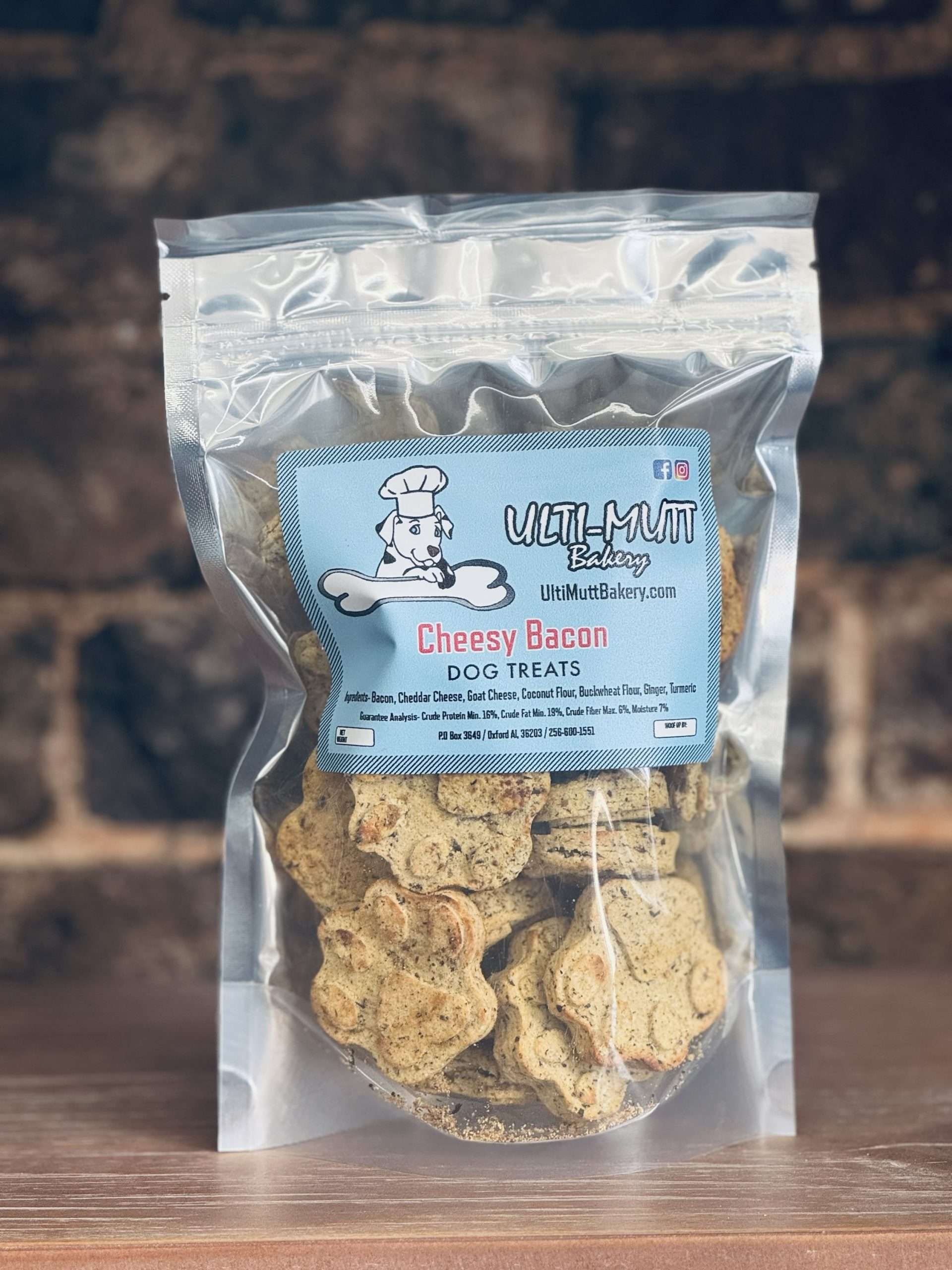 Cheesy Bacon Dog Treats